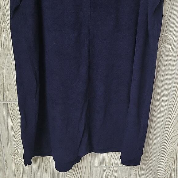 A New Day Navy Blue Sleeveless Terry Tank Dress Swimsuit Coverup Womens 2X NWT - Picture 7 of 12